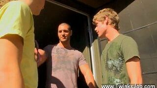 Gay sex Jasper and Anthony have both been given the same dude to get porn video