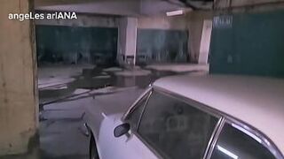 An anal favor in the parking lot, with my teacher after training. Anal leaning on the Torino Coupe! Risky sex in public place porn video